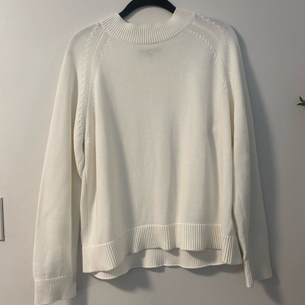 Quince White Women's Sweater